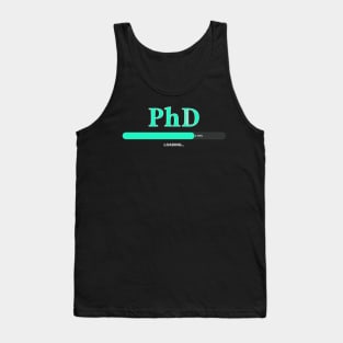 Phd Graduate Tank Top